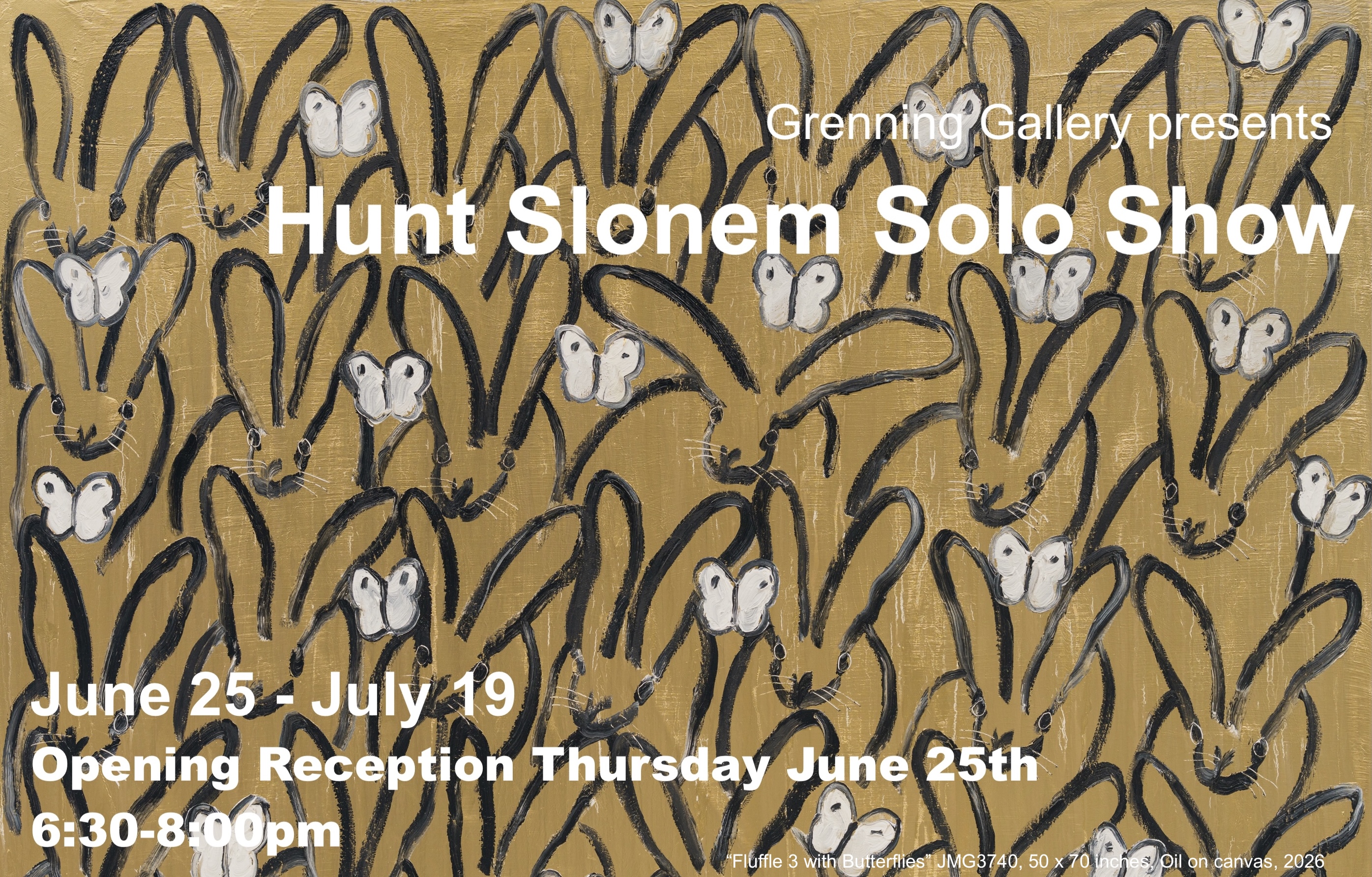 Hunt Slonem Solo Show Exhibition